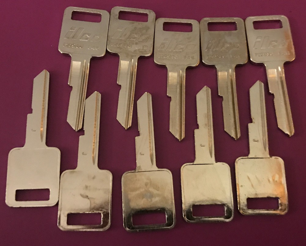 Ilco B46 J Key blanks Set of 10 Locksmith [x]