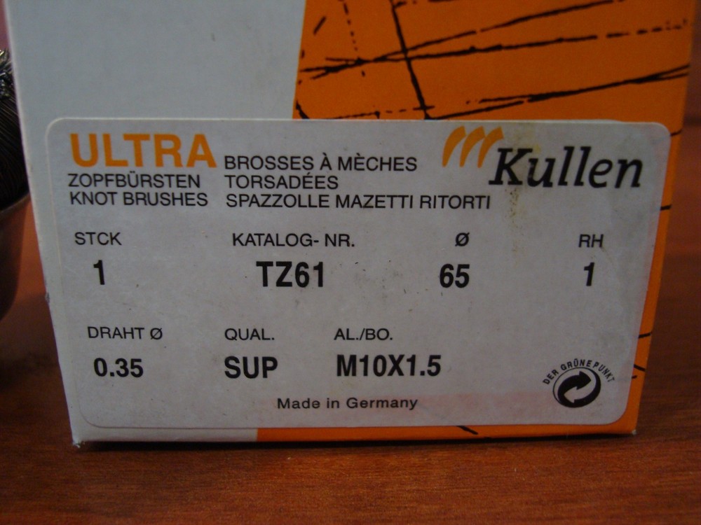 Cup wire brush 65mm topfburste
