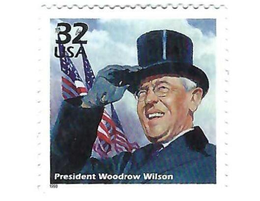 STAMP US SCOTT 3183k "Woodrow Wilson" 32 CENT 1998 MNH