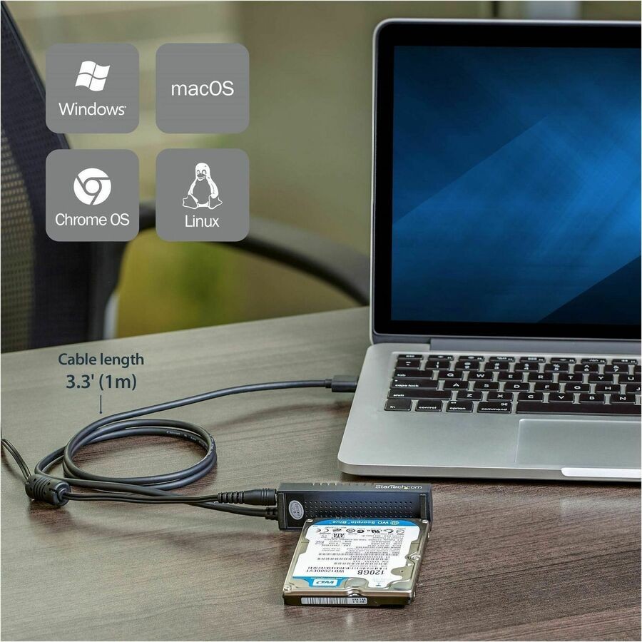 StarTech USB312SAT3 1m USB 3.1 Adapter Cable SATA SSD/HDD