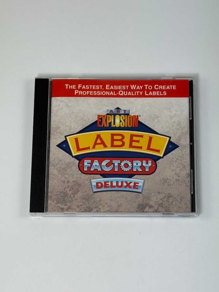 Art Explosion Label Factory Collection For Windows | NO VALIDATION CODES