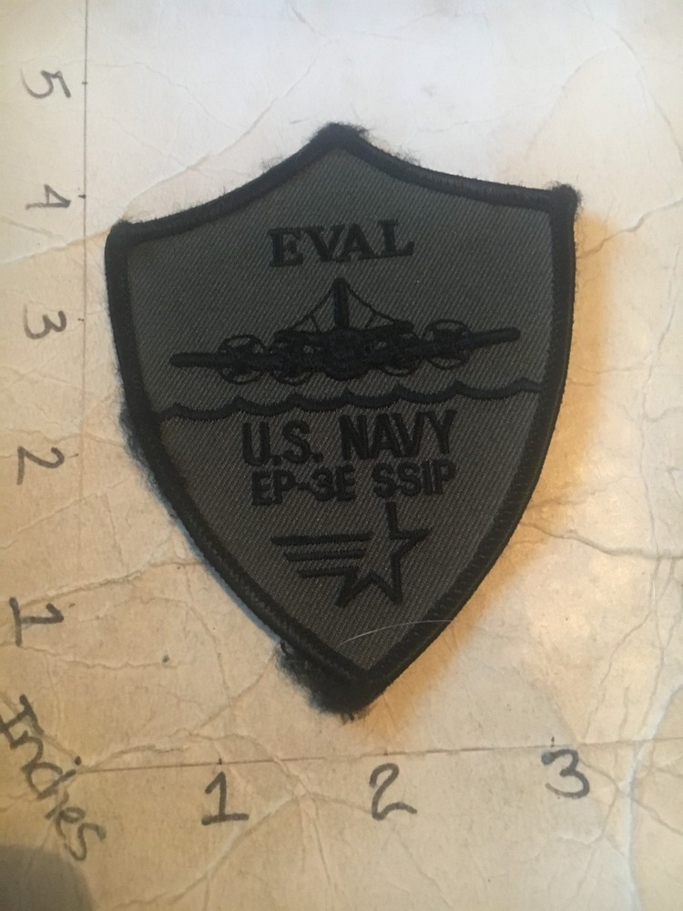 US Navy Eval EP-3E SSIP Subdued patch 7/25/25