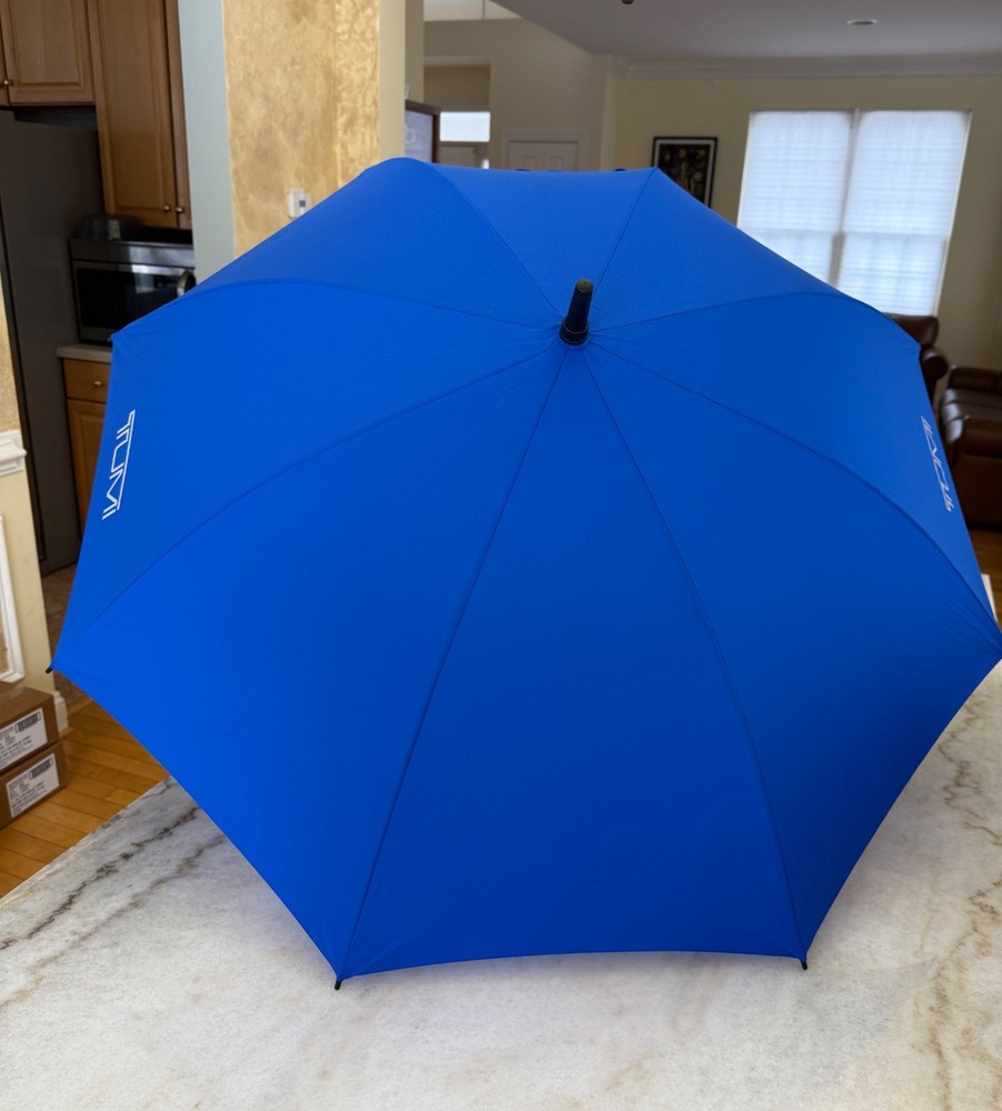 Tumi Blue Logo Umbrella 100% Authentic
