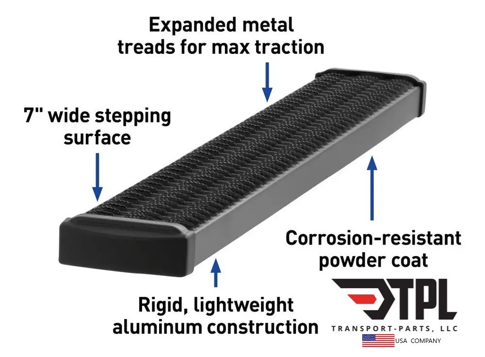 2014-2024 1500 Ram ProMaster Complete PASSENGER Side Step Running Board Kit