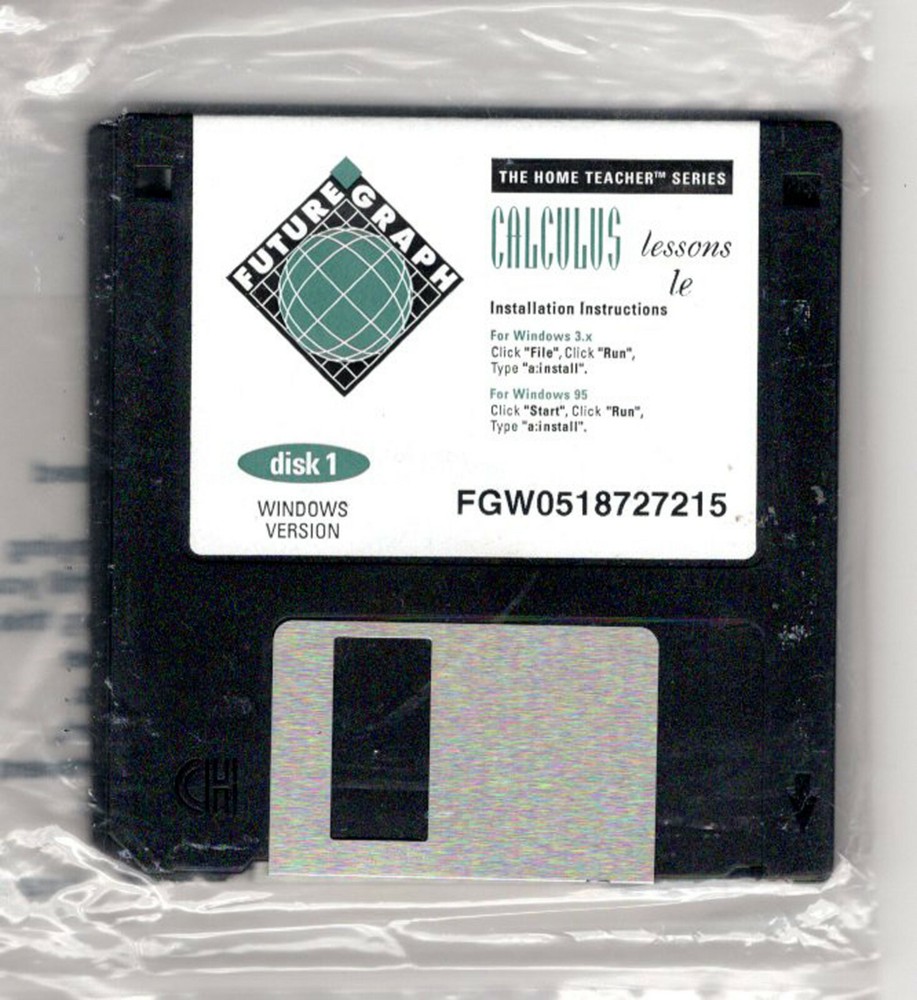 Vintage Calculus Learning Software