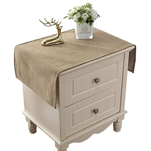 Bedside Tablecloth Bedside Table Dustcover Bedside Tablecover Bedside Tableto...