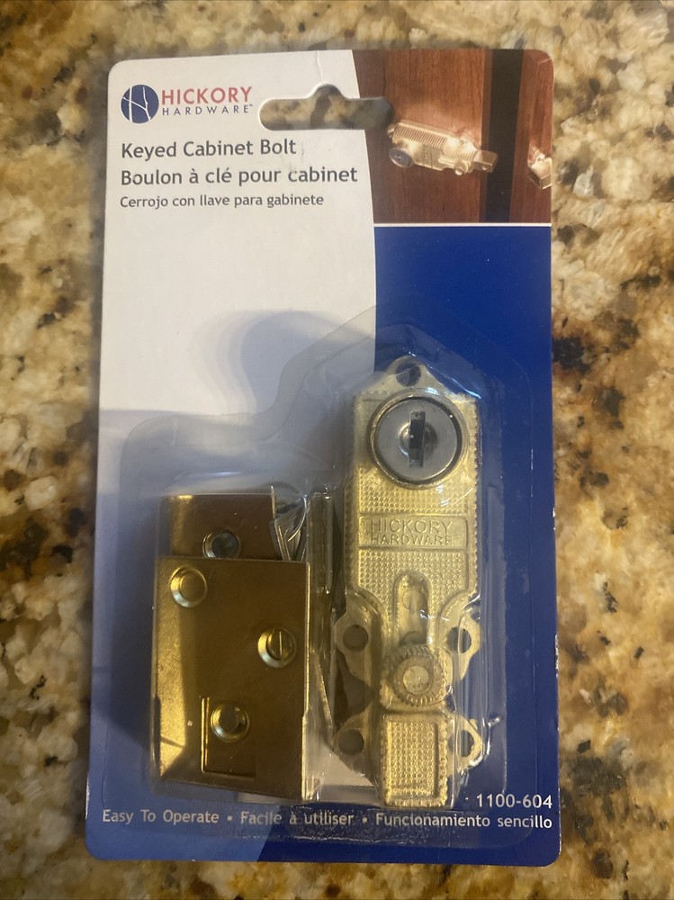 Hickory hardware Keyed Cabinet Bolt 1100-604