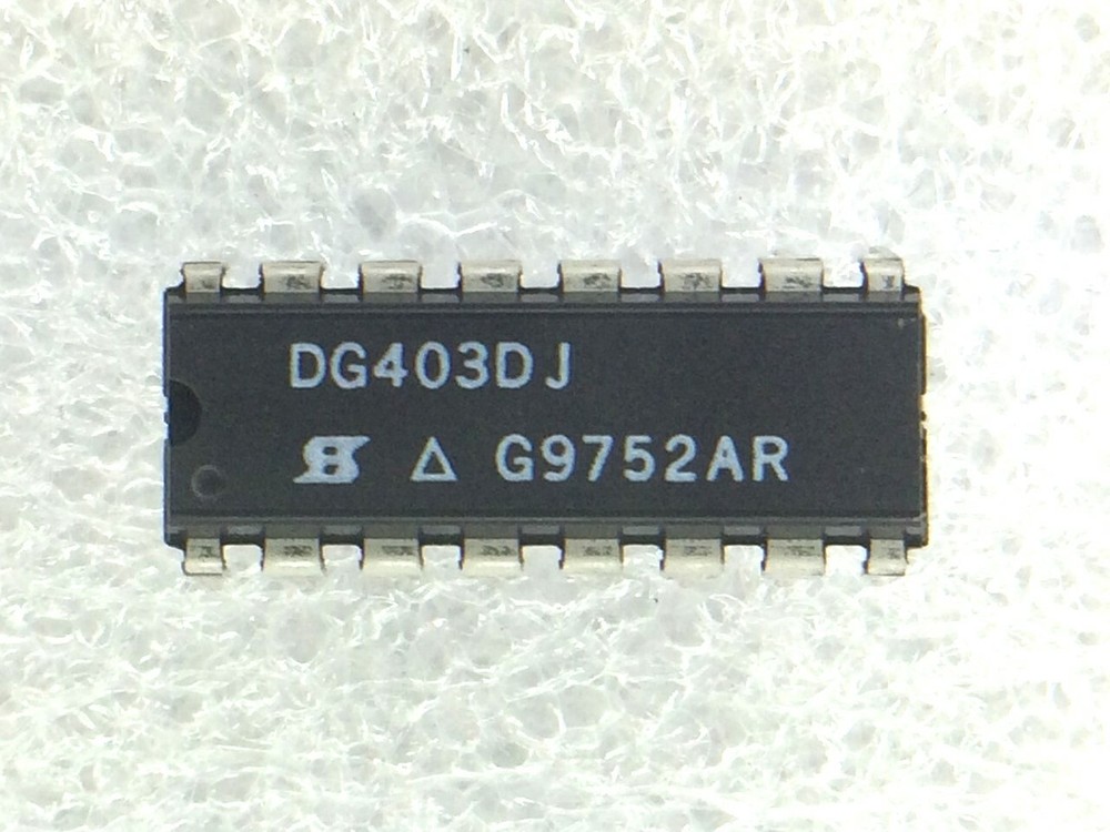 DG403DJ SILICONIX DUAL SPDT ANALOG SWITCH 4 PIECES