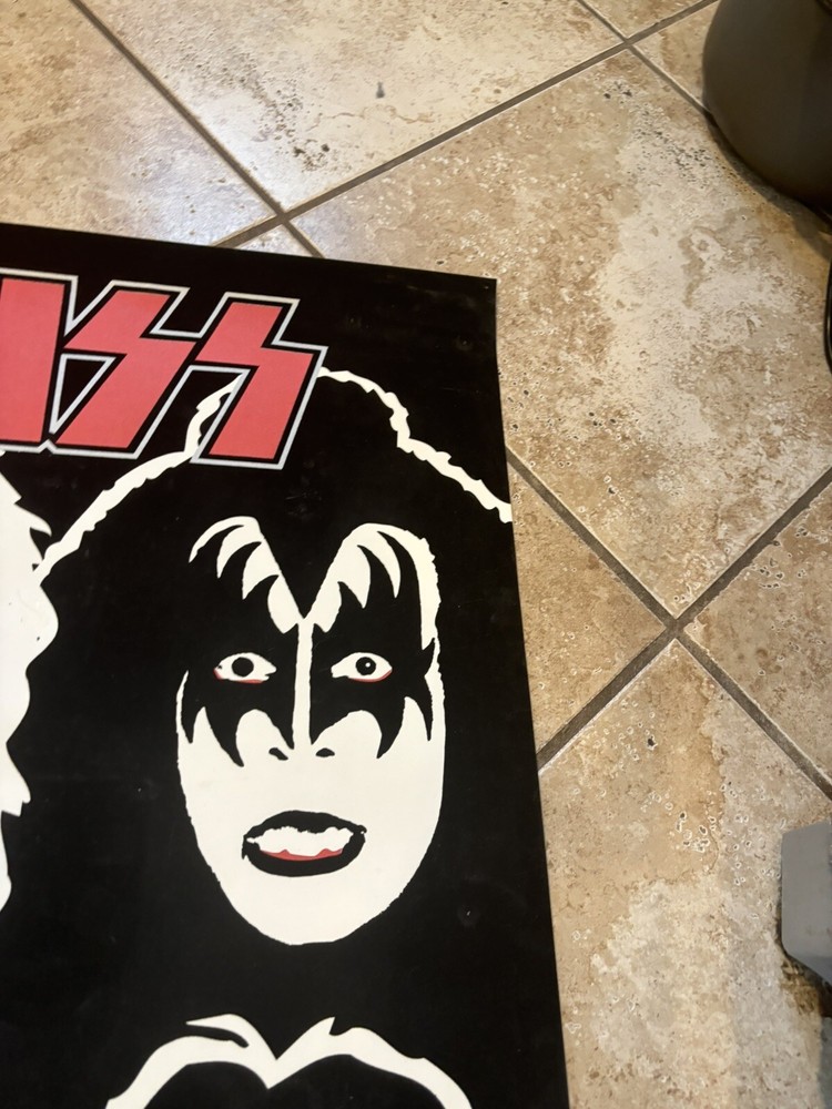 Kiss blacklight posters