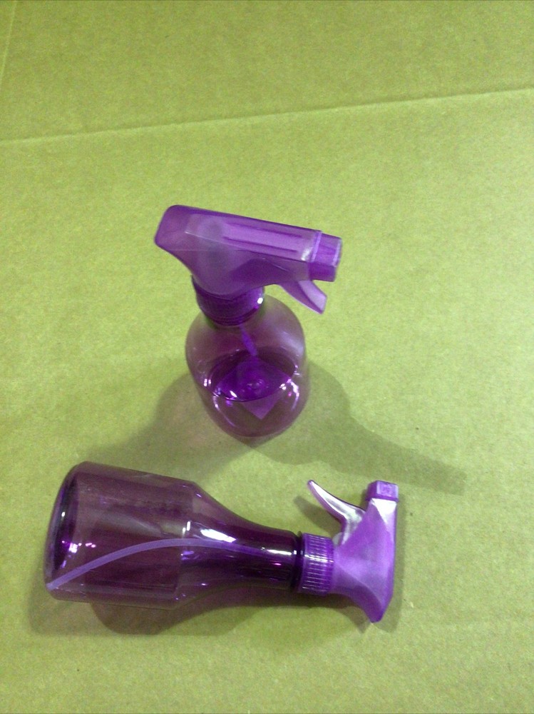 100 Empty Spray Bottles 10 oz. Purple Color