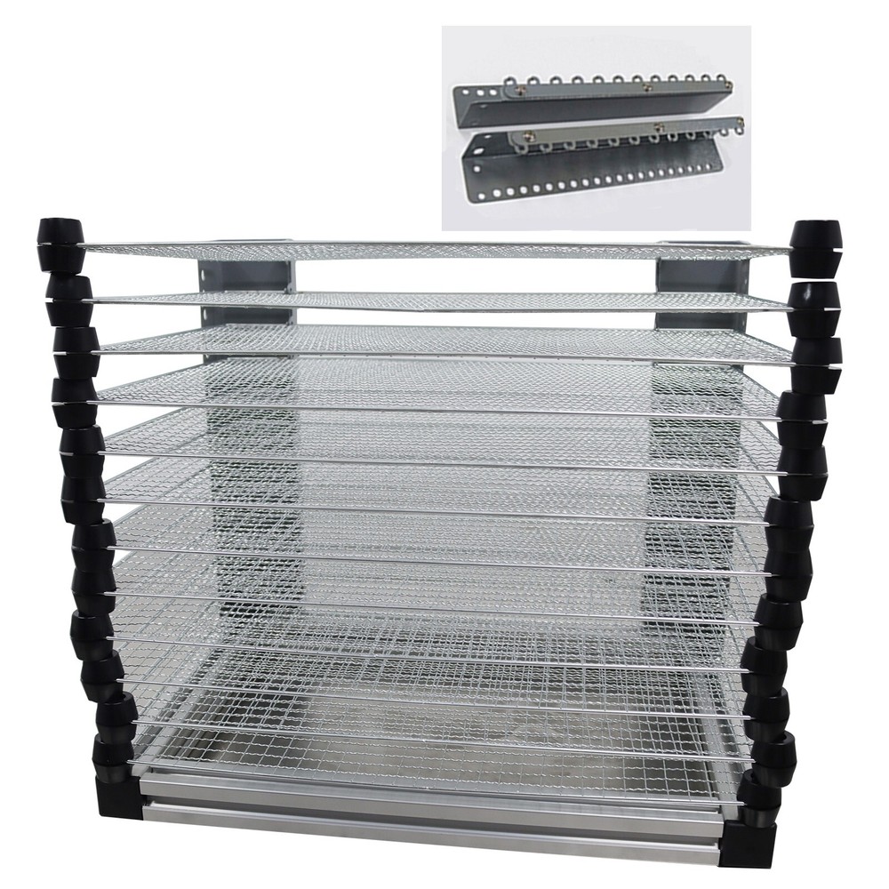12-Layer Desktop Placed Push Type Drying Rack Drying And Stacking 24×15.75×13.8"