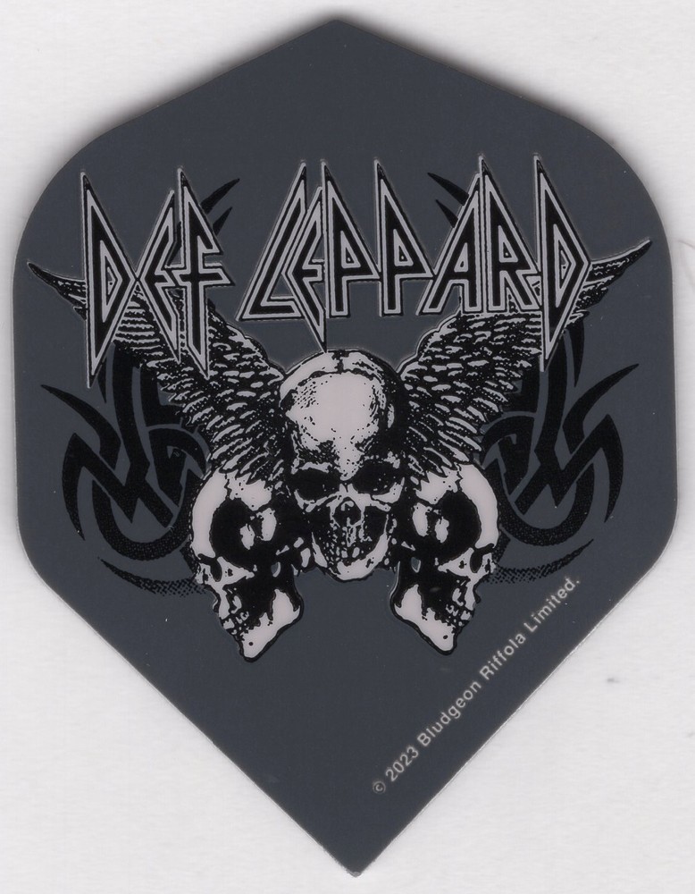 DEF LEPPARD Skulls Dart Flights: 3 per set