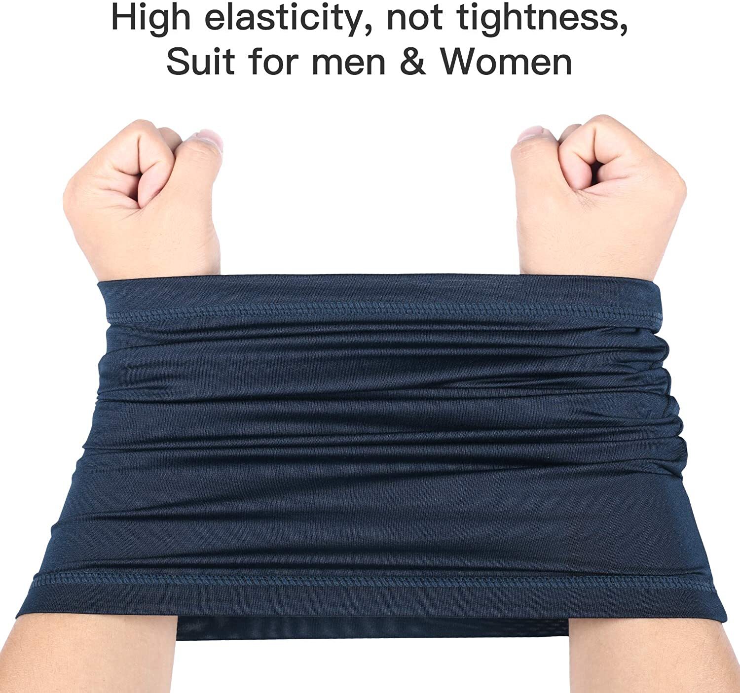 Neck Gaiter Face Cover Scarf Windproof UV Protection Bandana Mask for Men Women