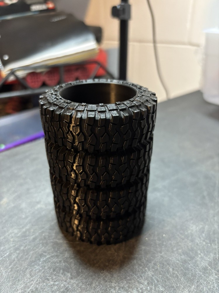 3D Printed Tire Stack Pen Cup 4.5" X 6"