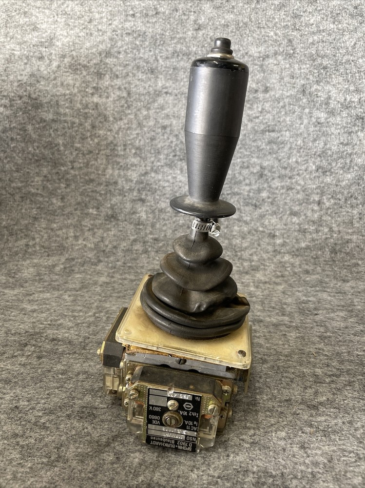 Spohn + Burkhardt 11FAVR Cran Joystick Controller W/ Center Button Switch Used
