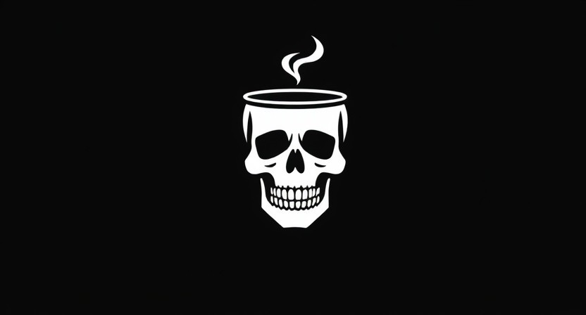 coffee machine decal sticker