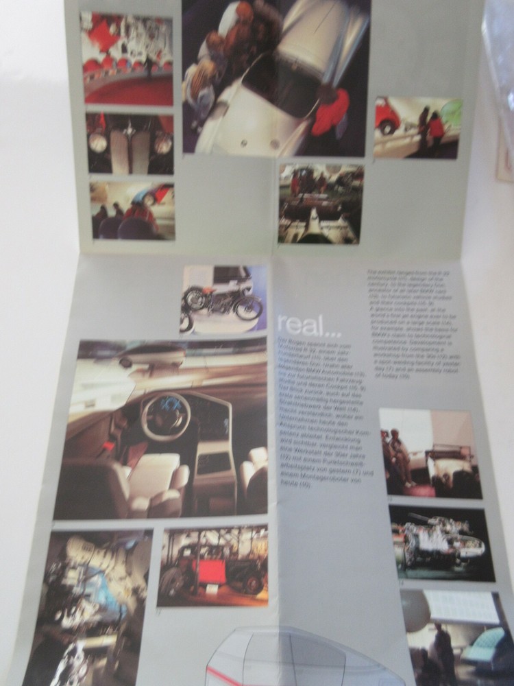1985 BMW MUSEUM BROCHURE MUNICH GERMANY