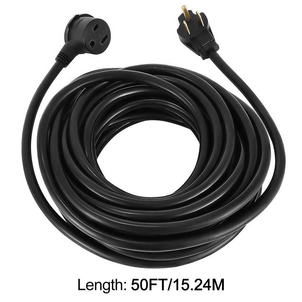 50 Ft. Heavy-Duty Outdoor Welder Extension Cord with 3 Prong 50 Amp Power Extens