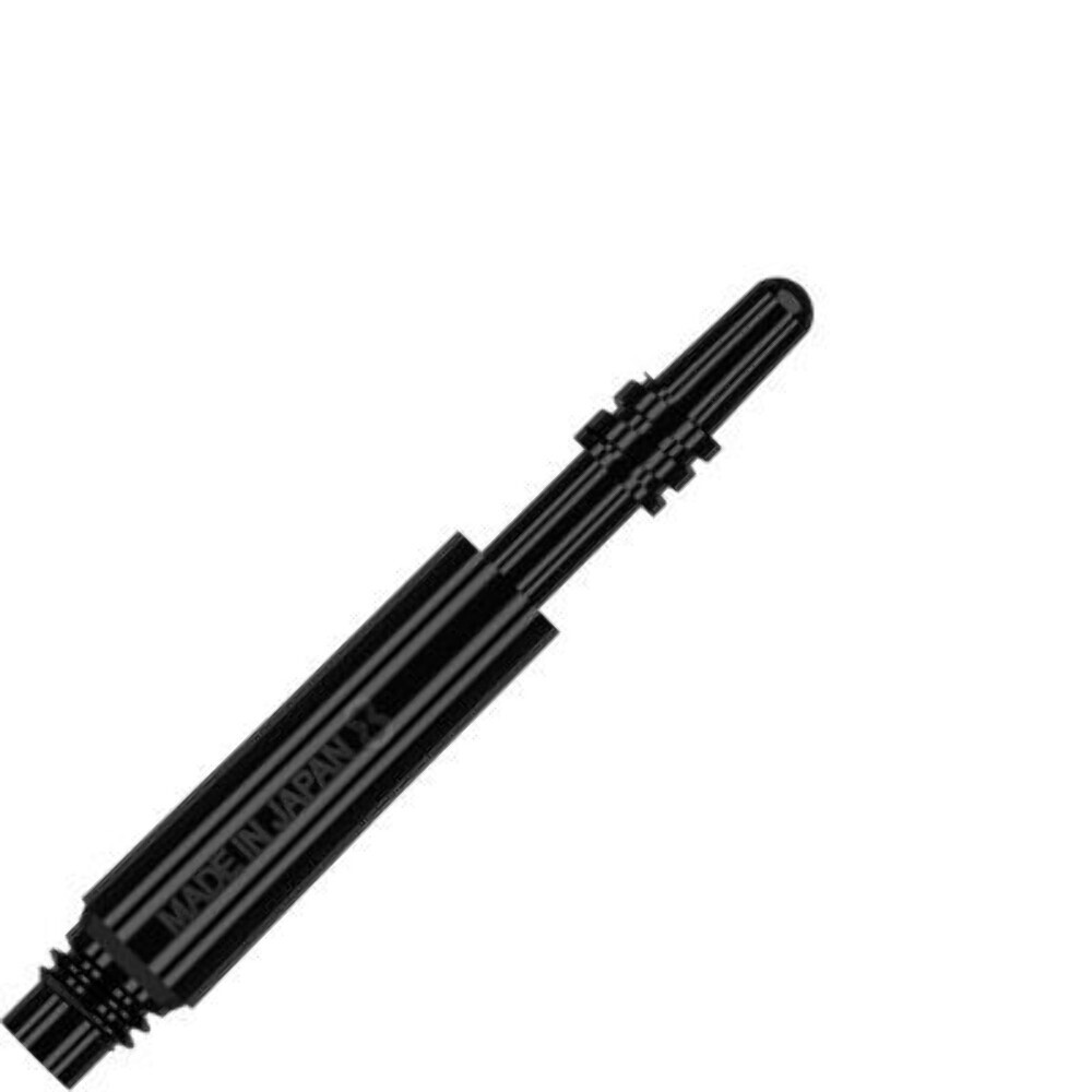 Target 8 Flight Spinning Shaft Short+ Black (22.5mm)