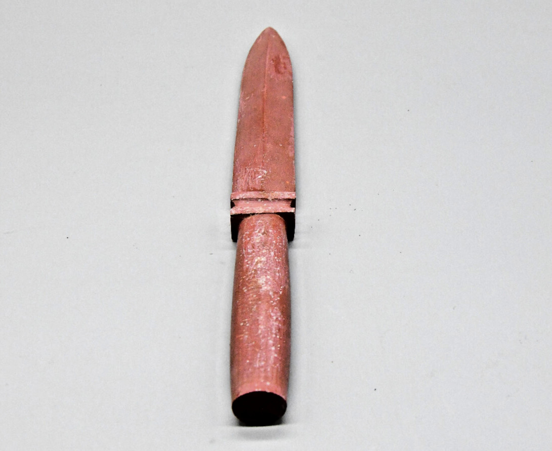 11" Catlinite Stone Dagger Knife Sioux Lakota Native American