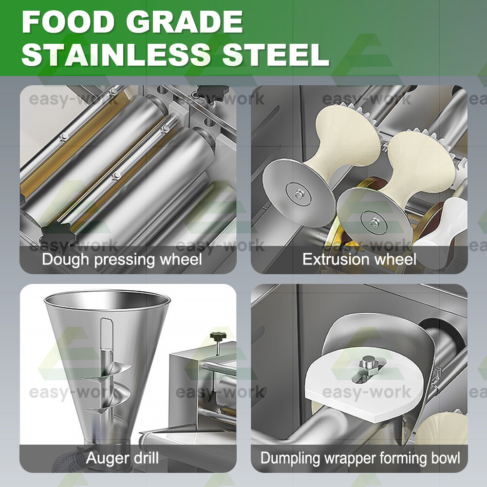Commercial Automatic Handmade Dumpling Gyoz Samosa Maker Pastry Making Machine