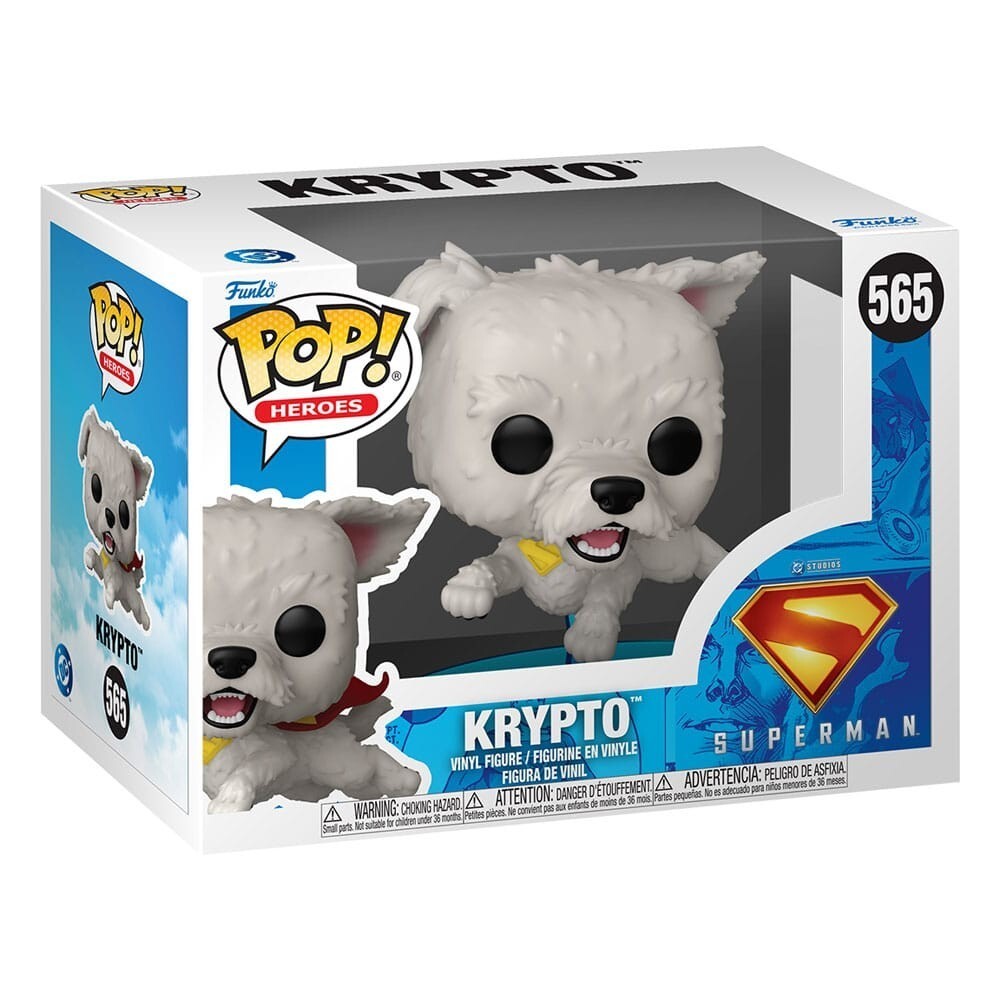 2 Pack Funko Pop Superman + Krypto