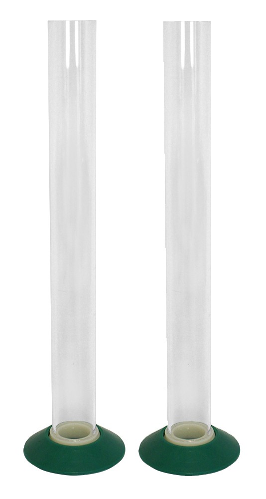 Hydrometer test jar 12" plastic-2PK