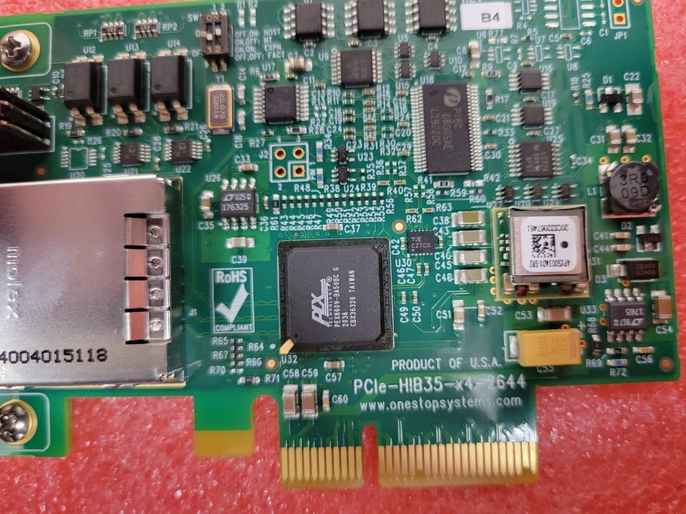 One Stop Systems PCIe-H1B35-x4-2644 Switch-Based Adapter *New* | O192
