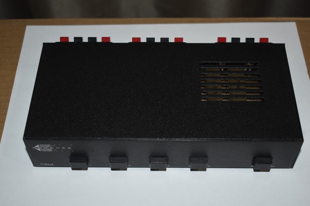 Sonance DB4 Home Audio 4 Speaker Selector Switch BOX w/ Protection