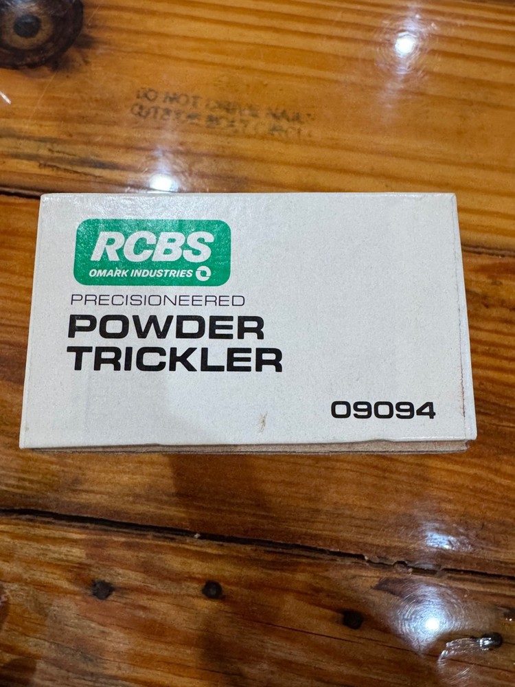 RCBS Powder Trickler NOS Reloading equiptment
