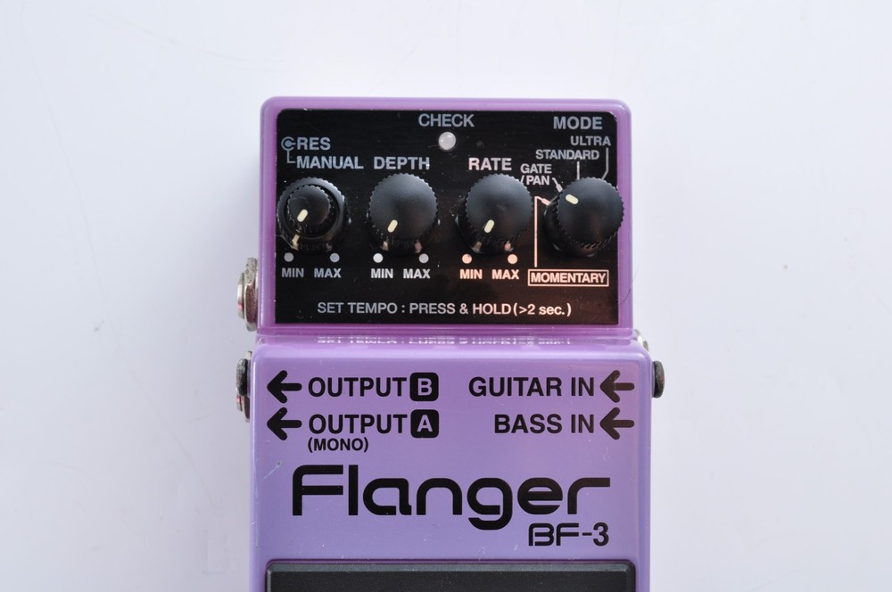 Boss BF-3 Flanger 2005 w/Box Working CT14447