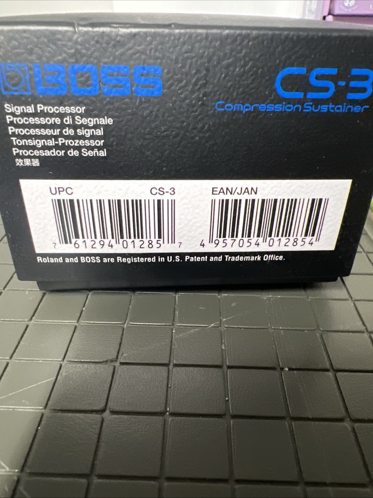 Boss CS-3 Compressor Guitar Effect Pedal