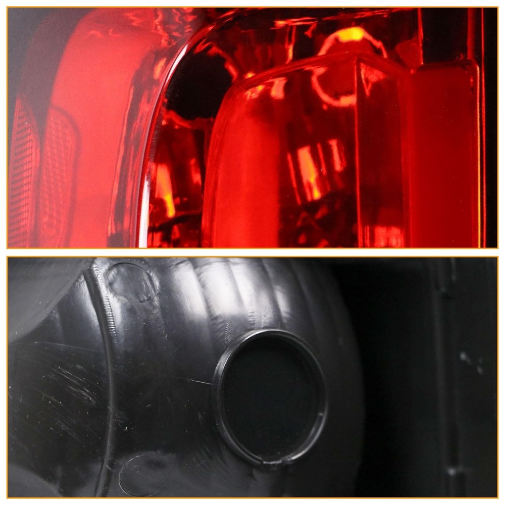 Tail Light Assembly Compatible With 2015-2022 Chevy red Left Driver Side