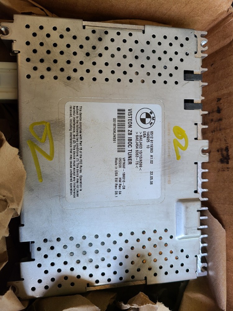 BMW Satellite Receiver Module OEM 65129119363
