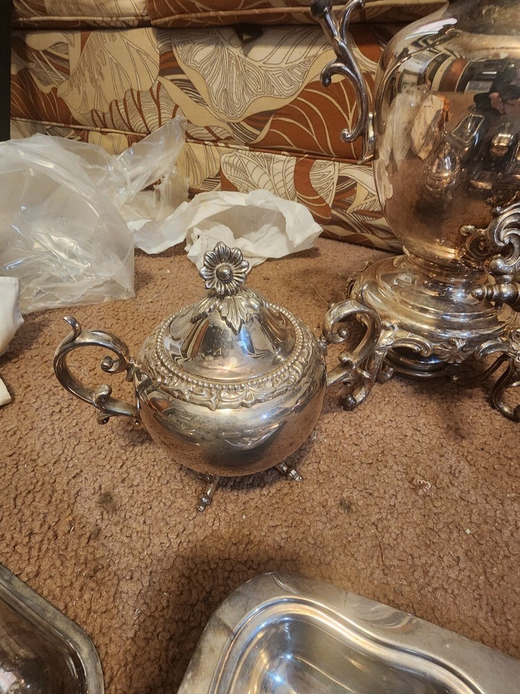 Silver Plate Vintage Tea Service