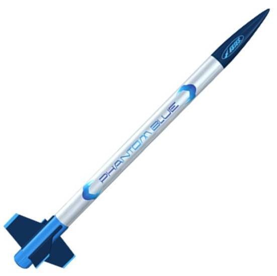 Estes Flying Model Rocket Kit Boxed Phantom Blue  EST 2483