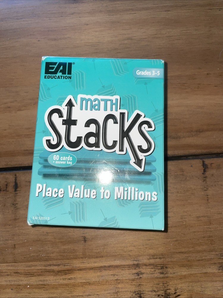 EAI Education Math Skills Card Sets