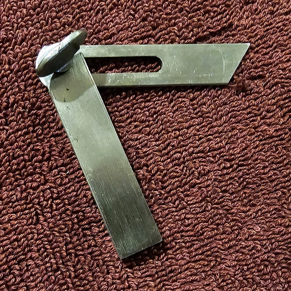 Small Unmarked Bevel Square, 2-1/2"