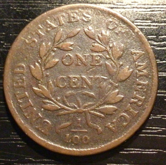 1803 No Stem Capped Bust Large Cent, VF. Beautiful! G154