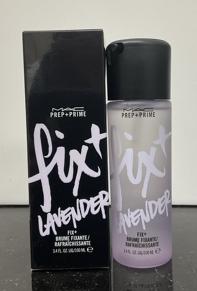 Mac Prep+Prime FIX Plus Lavender Setting Spray 3.4 Fl.oz New In Box
