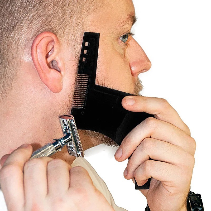 Beard Shaper for Men Beard Lineup Tool for Grooming Beard Guide Shaping Tool