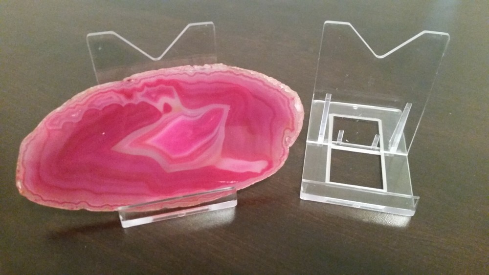 *3 Adjustable 3-1/8" Display Stand Easel Seashell Seashells Shells Sun Catcher
