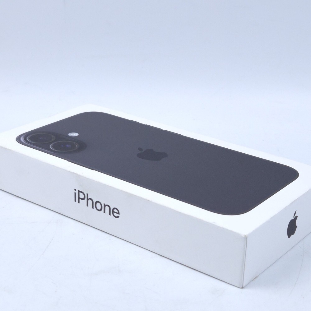 EMPTY BOX Apple A3081 iPhone 16 Black - Empty Box ONLY