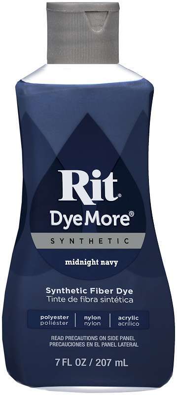 Rit Dye More Synthetic 7oz Midnight Navy
