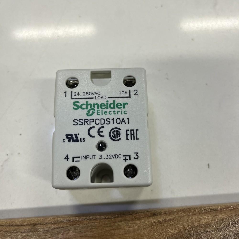 Schneider SSRPCDS10A1 Zelio Solid State Relays Contact - Panel Mounting