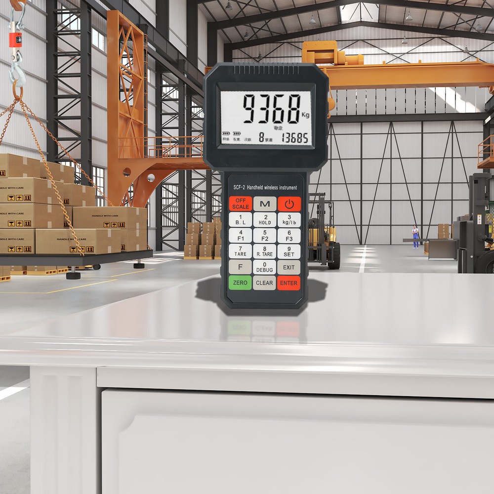 10T Wireless Digital Electronic Hanging Crane Scale Remote Control Crane Scale