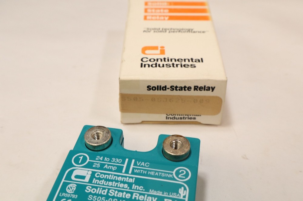 S505-0SJ625-009 - Solid State Overload/Relay Continental Industries