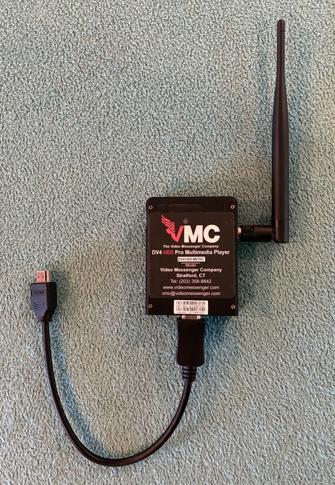 VMC DV4 HD5 Micro PRO Multimedia Player T4-E2 by Video Messenger Co.