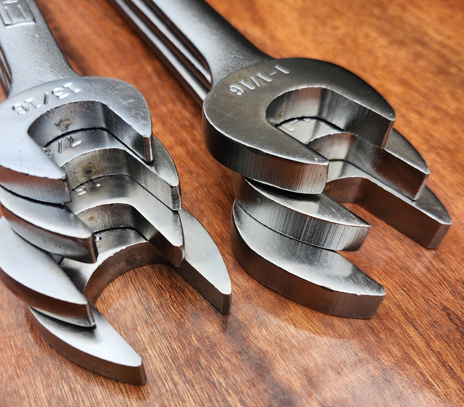 Craftsman SAE Combination Wrench Set USA 12 Pt 1/4" -1- 1/4" 17 Tools All VV Ser