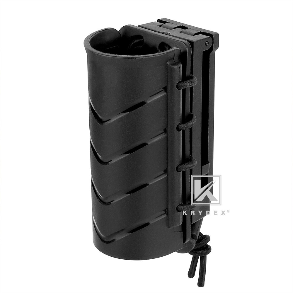 KRYDEX Pepper Spray Holder 360 Rotatable OC/Mace Pepper Holster Carrier for Belt